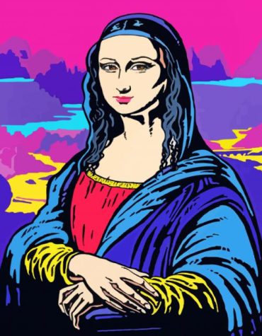 Mona Lisa Pop Art Inspiration Paint By Numbers