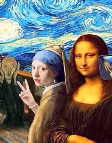 Monalisa Inspired Art Paint By Numbers