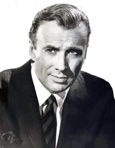 Richard Kiley Movie Star Paint By Numbers