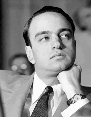 Monochrome Roy Cohn Paint By Numbers