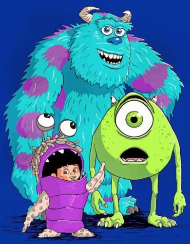 Monster University Animation Paint By Numbers