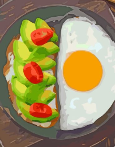 Breakfast Delights Paint By Numbers