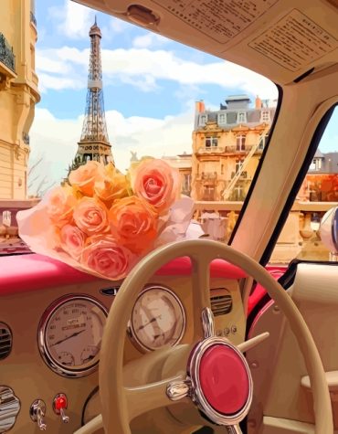 Paris Morning Scene Paint By Numbers