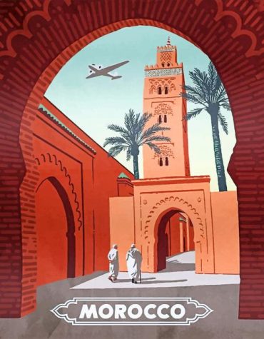 Islamic Morocco Scenes Paint By Numbers