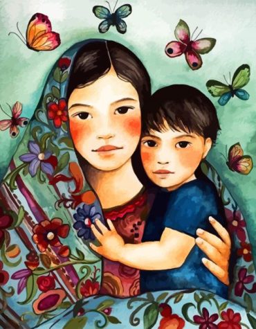 Mothers and Sons Paint By Numbers