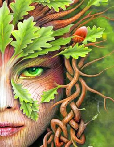 Earth Queen Mother Nature Paint By Numbers