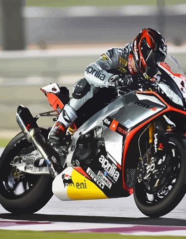 Motorcycle Racing Adventure Paint By Numbers