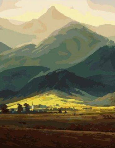 Mountain Landscapes Paint By Numbers