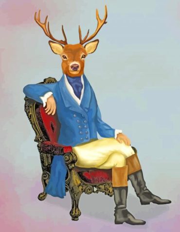 Majestic Mr Deer Paint By Numbers