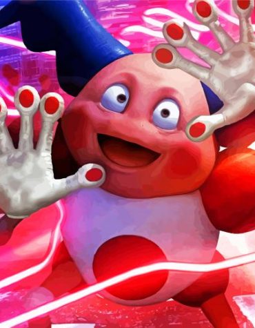 Mr Mime Pokemon Colors Paint By Numbers