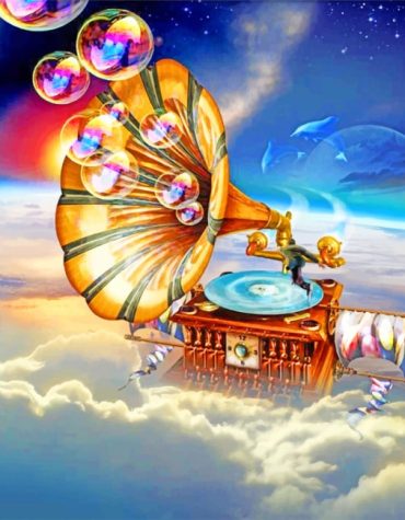 Musical Instruments Aesthetic Paint By Numbers