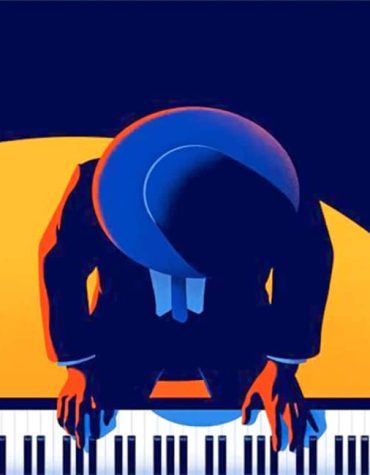 Musician at Piano Paint By Numbers