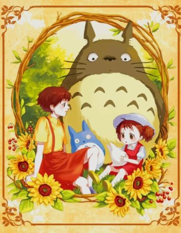 My Neighbor Totoro Studio Ghibli Paint By Numbers