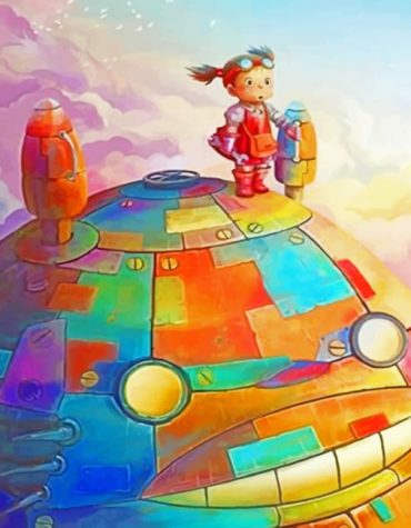 Studio Ghibli's Totoro Paint By Numbers