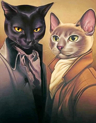 Black Cats Paint By Numbers