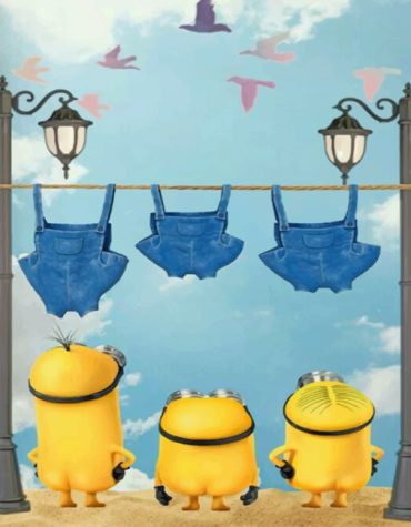 Naked Bob The Minion Paint By Numbers