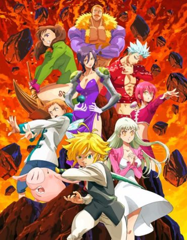 Meliodas Anime Scene Paint By Numbers