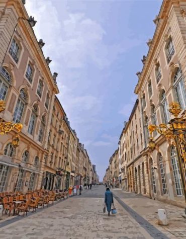 Nancy France Cityscape Paint By Numbers