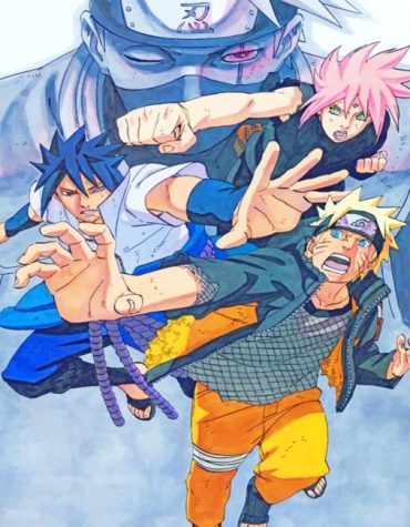 Naruto Shippuden Paint By Numbers