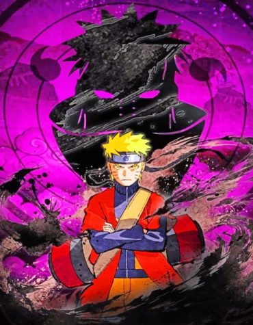 Naruto Anime Art Paint By Numbers