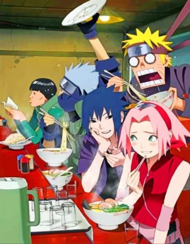 Naruto Shippuden Team Paint By Numbers