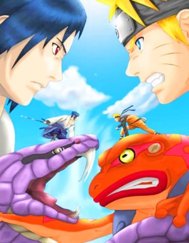 Naruto Vs Sasuke Anime Paint By Numbers