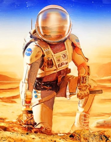 NASA Astronaut Space Adventure Paint By Numbers