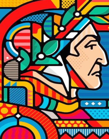 Colorful Native Chief Art Paint By Numbers