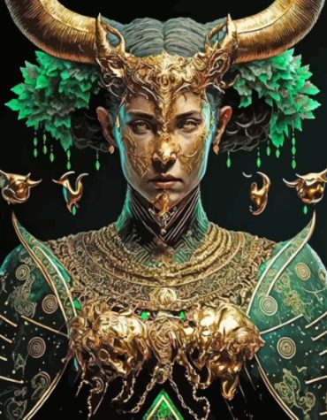 Nature Queen Warrior Paint By Numbers