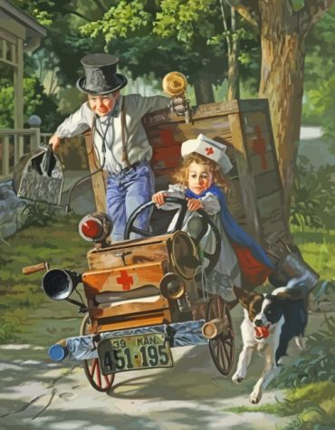 Naughty Siblings Aesthetic Paint By Numbers