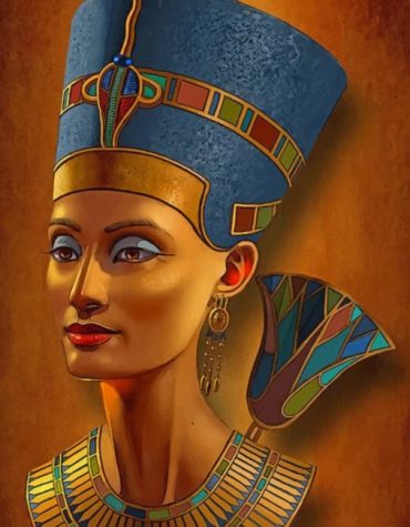 Nefertiti Egyptian Beauty Paint By Numbers