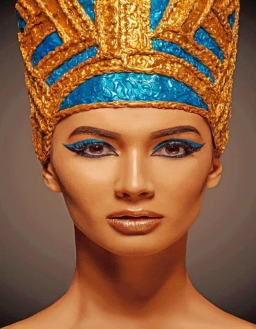 Nefertiti Egyptian Beauty Paint By Numbers