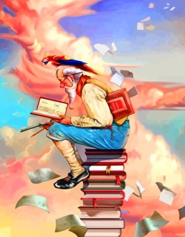 Nerdy Man Paint By Numbers