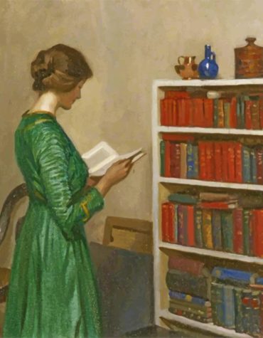 Nerdy Girl Colorful Paint By Numbers