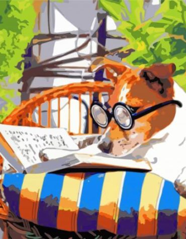 Nerdy Dog Pets Paint By Numbers