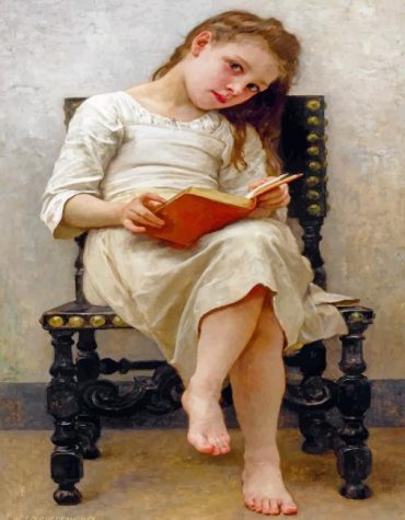 Nerdy Girl Vintage Style Paint By Numbers