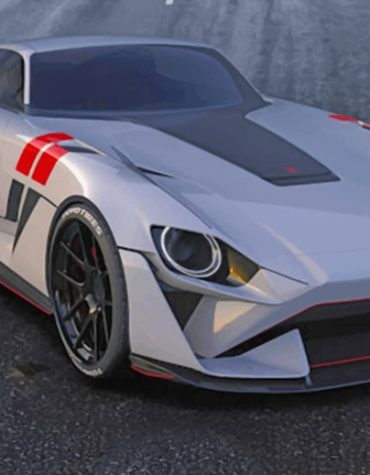 Rev Up Nissan Z Paint By Numbers