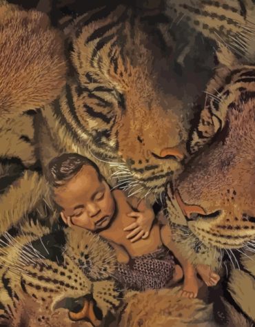 Baby Tigers Paint By Numbers