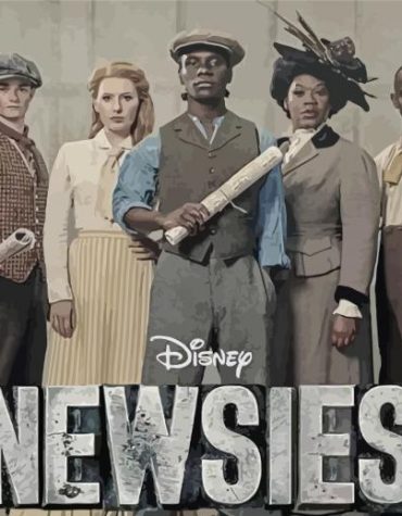 Disney Newsies Actor Paint By Numbers