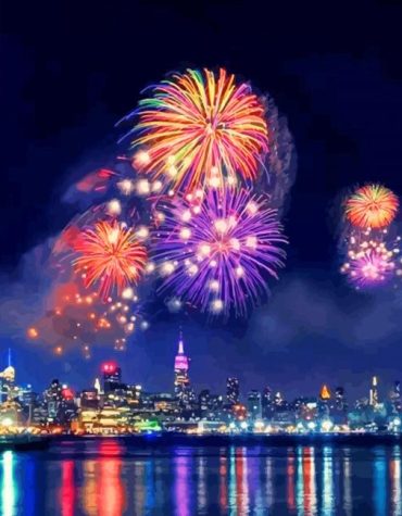 New York City Skyline Paint By Numbers