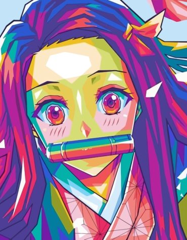 Nezuko Anime Manga Paint By Numbers
