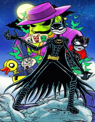 Jack and Sally Halloween Paint By Numbers