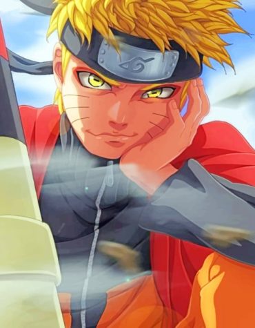 Naruto Uzumaki Anime Paint By Numbers