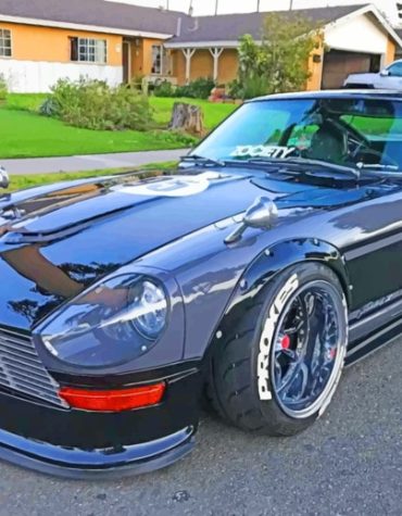 Customized Nissan Fairlady Paint By Numbers
