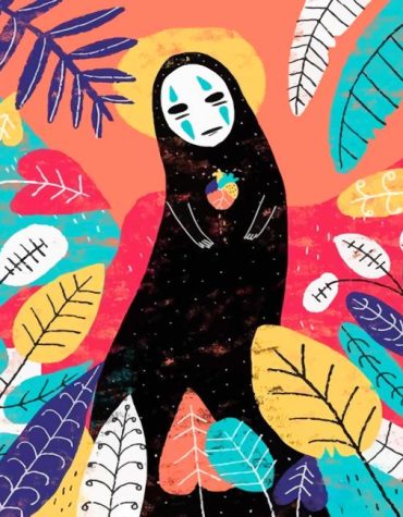 Kaonashi Anime Art Paint By Numbers