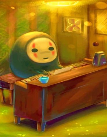 Kaonashi Piano Magic Paint By Numbers