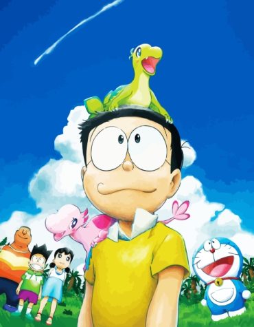 Nobita Cartoon Marvel Paint By Numbers