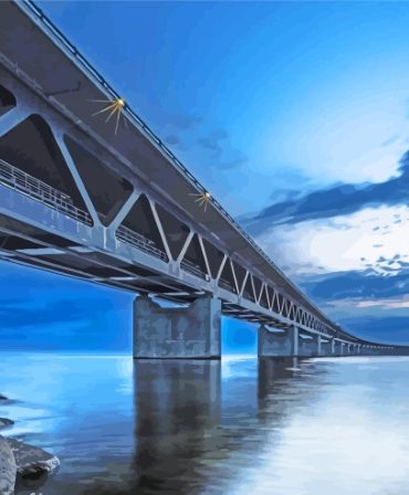 Northern Ireland Seascape Paint By Numbers