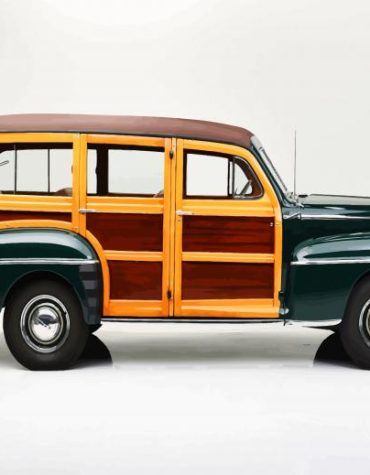 Woody Car Classic Paint By Numbers