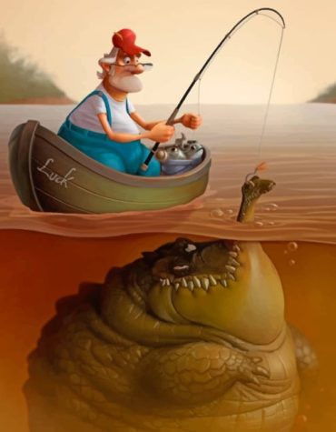 Fantasy Fisherman Paint By Numbers